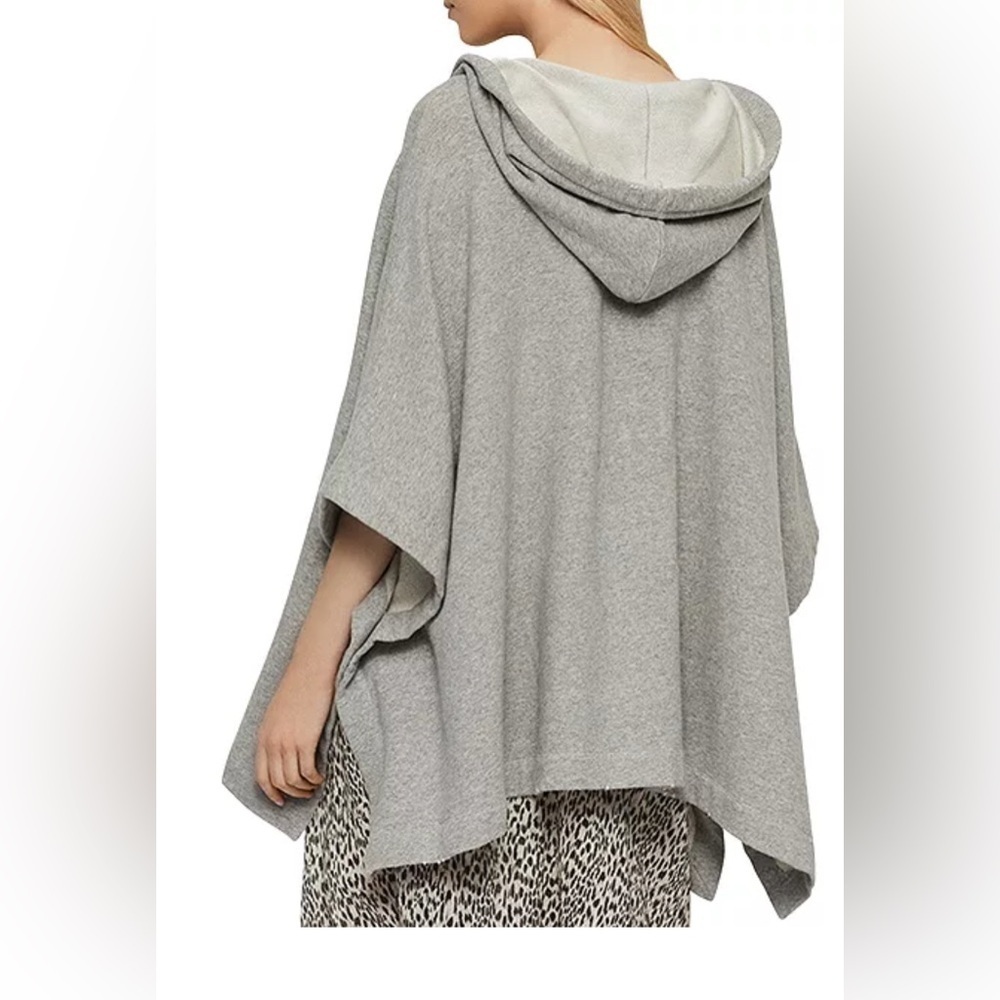 All Saints Gray Oversized Manda Hoody. Size XS/S